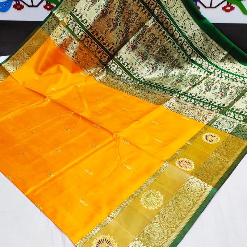 Buy Aarus Fashion Women's Yeola Pure Paithani Art Silk Saree Peshwai-Dagina  (Bottle Green) at Amazon.in